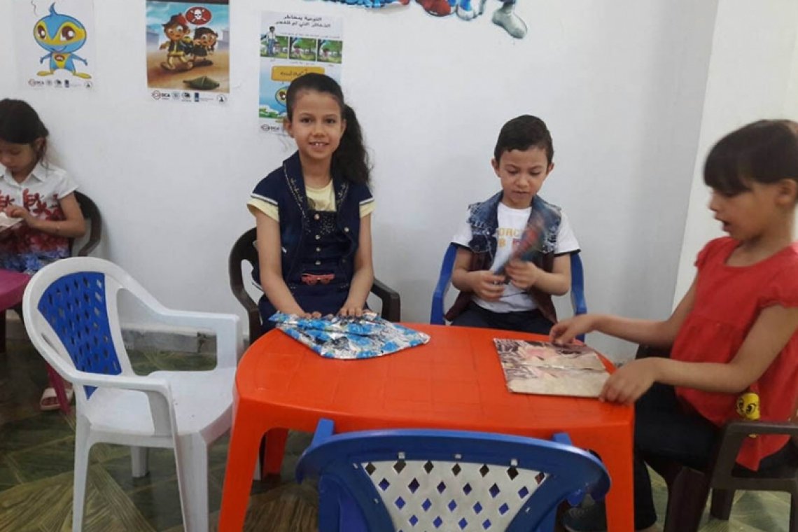 مسابقة "الرسام الصغير" للأطفال في مدينة بنغازي - ليبيا